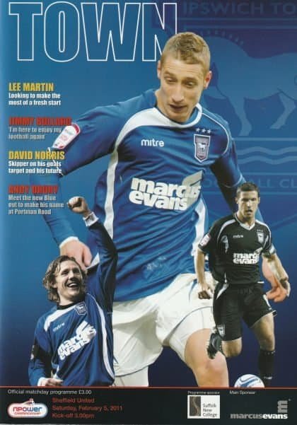 Ipswich Town v Sheffield United  05-Feb-2011