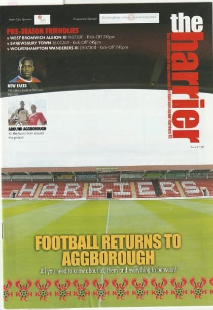 Kidderminster Harriers v Shrewsbury Town  26-Jul-2011