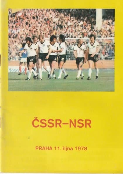 Czechoslovakia v West Germany  11-Oct-1978