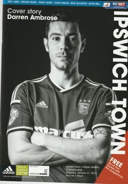 Ipswich Town v Wigan Athletic  31-Jan-2015