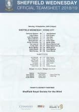 Sheffield Wednesday v Stoke City   15-Sep-2018