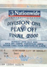 Barnsley v Ipswich Town 29-May-2000