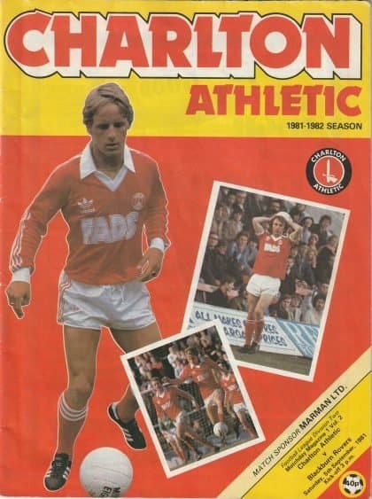 Charlton Athletic v Blackburn Rovers 05-Sep-1981