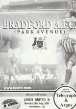 Bradford Park Avenue v Leeds United XI  28-Jul-2003