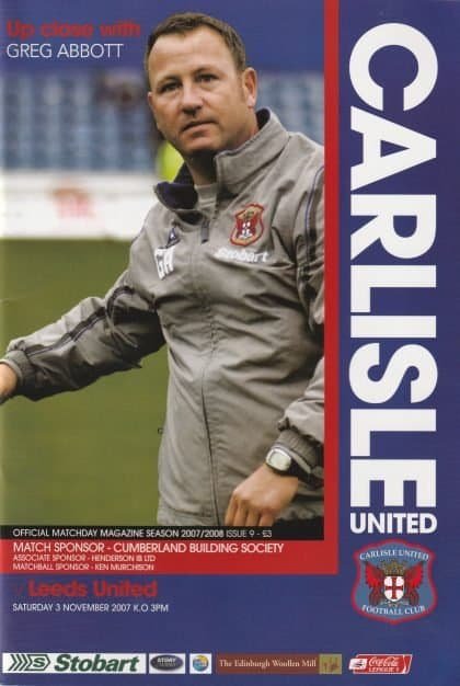 Carlisle United v Leeds United 03-Nov-2007