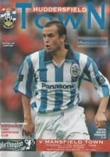 Huddersfield Town v Mansfield Town 11-Aug-1998
