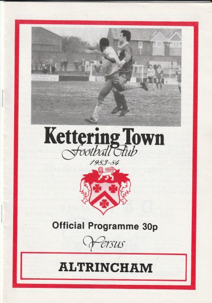 Kettering Town v Altrincham 31-Mar-1984