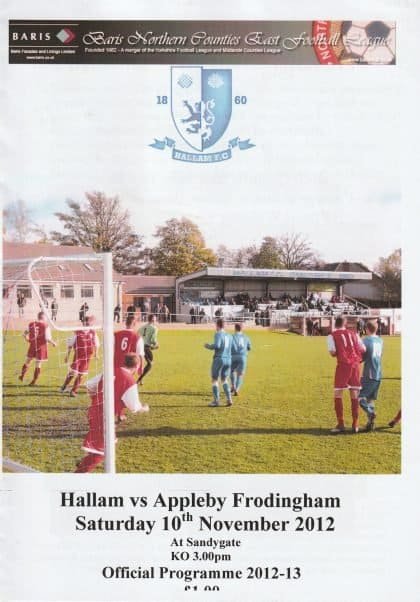 Hallam v Appleby Frodingham  10-Nov-2012
