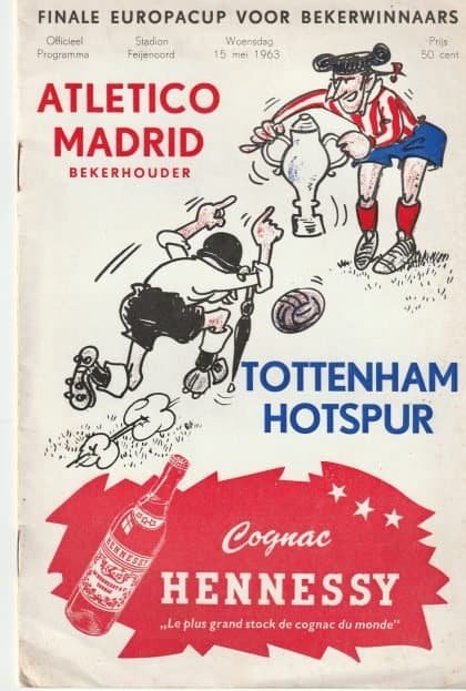 Atletico Madrid v Tottenham Hotspur   15-May-1963