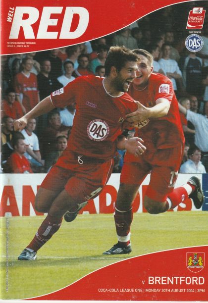 Bristol City v Brentford   30-Aug-2004