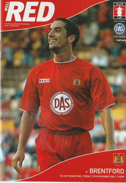 Bristol City v Brentford  12-Nov-2004