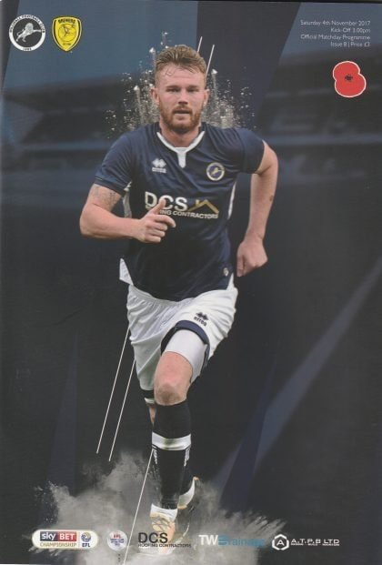 Millwall v Burton Albion   04-Nov-2017