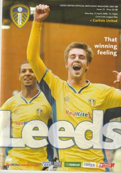 Leeds United v Carlisle United  12-Apr-2008