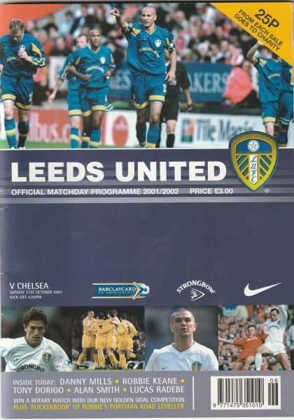 Leeds United v Chelsea 21-Oct-2001