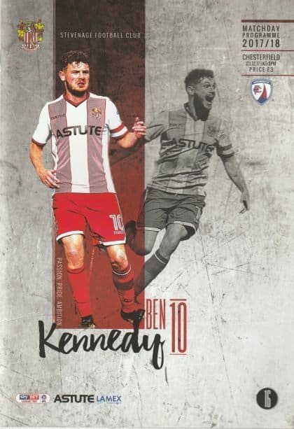 Stevenage v Chesterfield 23-Dec-2017
