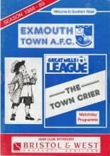 Exmouth Town v Clevedon Town  08-Oct-1988