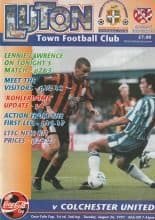 Luton Town v Colchester United 26-Aug-1997