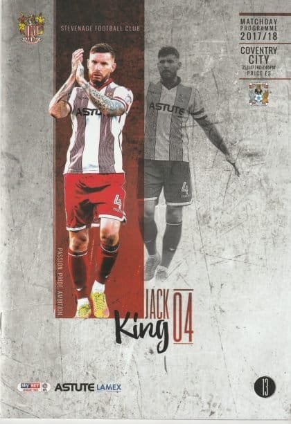 Stevenage v Coventry City 21-Nov-2017