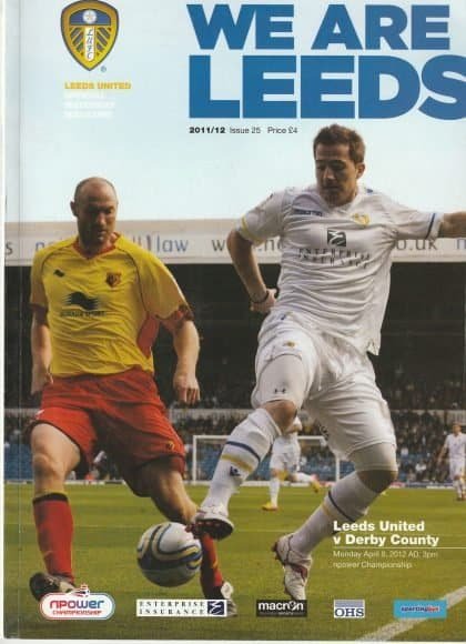 Leeds United v Derby County  09-Apr-2012
