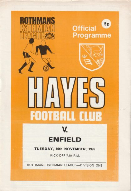 Hayes v Enfield  16-Nov-1976