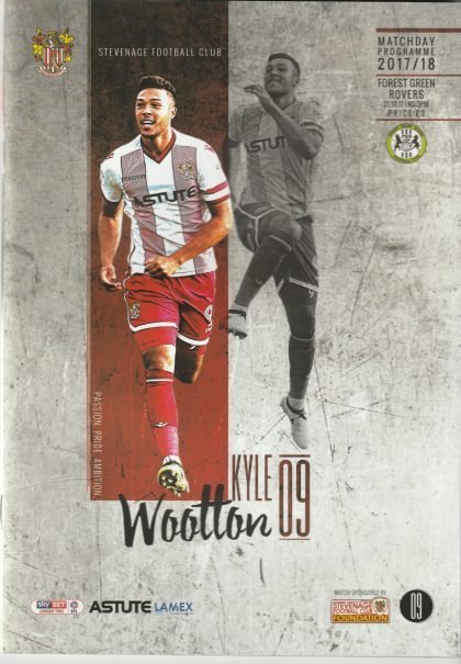 Stevenage v Forest Green Rovers  21-Oct-2017
