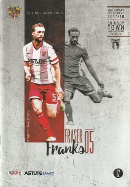 Stevenage v Grimsby Town  19-Aug-2017