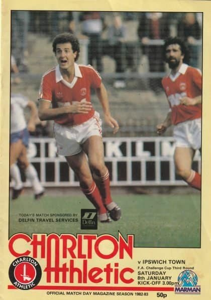 Charlton Athletic v Ipswich Town 08-Jan-1983