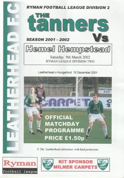 Leatherhead v Hemel Hempstead  09-Mar-2002