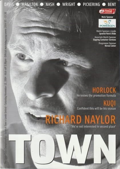 Ipswich Town v Leeds United 13-Nov-2004