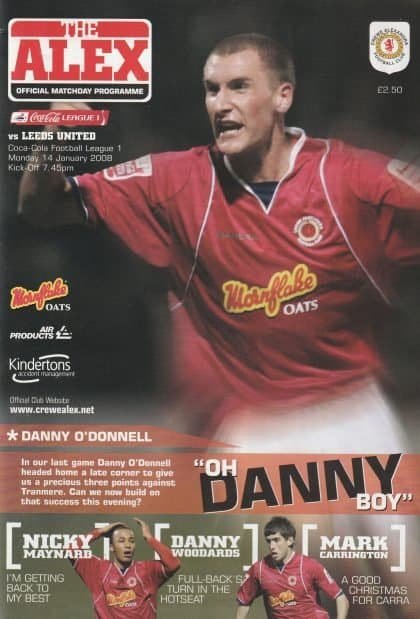 Crewe Alexandra v Leeds United 14-Jan-2008