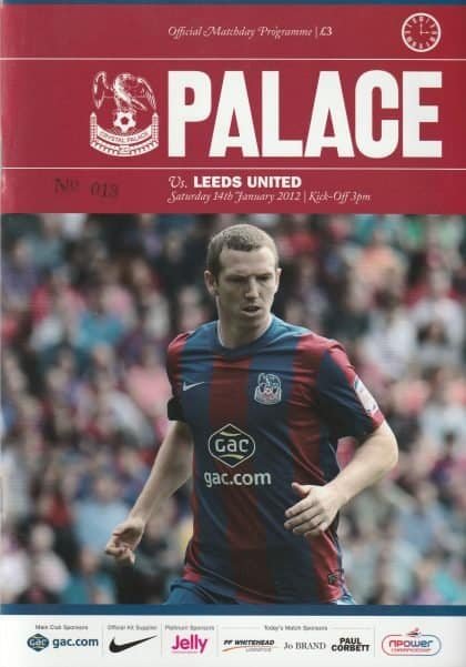 Crystal Palace v Leeds United 14-Jan-2012