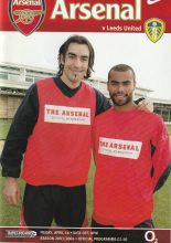 Arsenal v Leeds United 16-Apr-2004