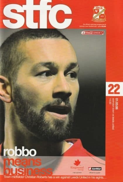 Swindon Town v Leeds United 01-Mar-2008