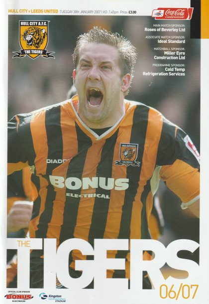 Hull City v Leeds United 30-Jan-2007