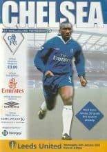 Chelsea v Leeds United 30-Jan-2002