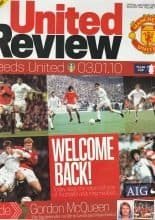 Manchester United v Leeds United 03-Jan-2010