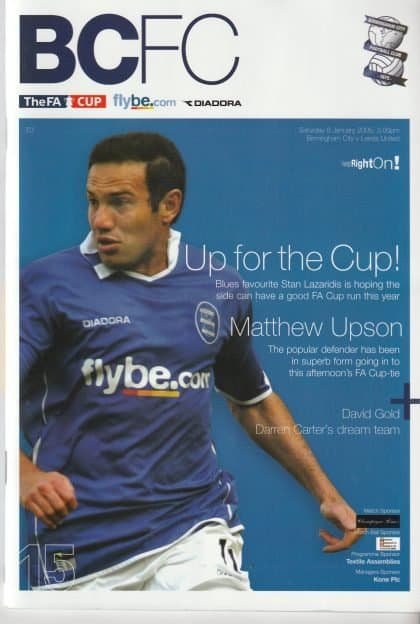 Birmingham City v Leeds United 08-Jan-2005