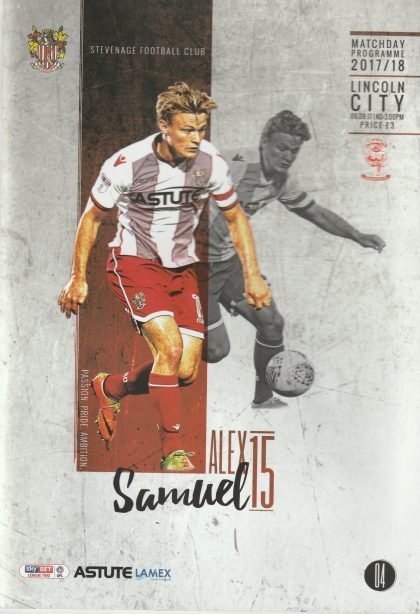 Stevenage v Lincoln City  09-Sep-2017