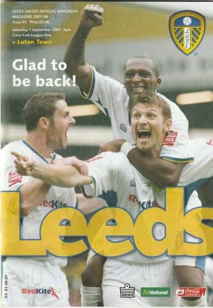 Leeds United v Luton Town  01-Sep-2007
