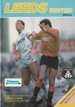 Leeds United v Luton Town 02-Nov-1988