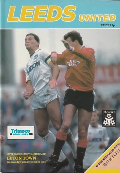Leeds United v Luton Town 02-Nov-1988