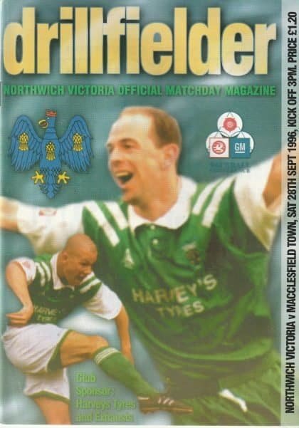 Northwich Victoria v Macclesfield Town  28-Sep-1996