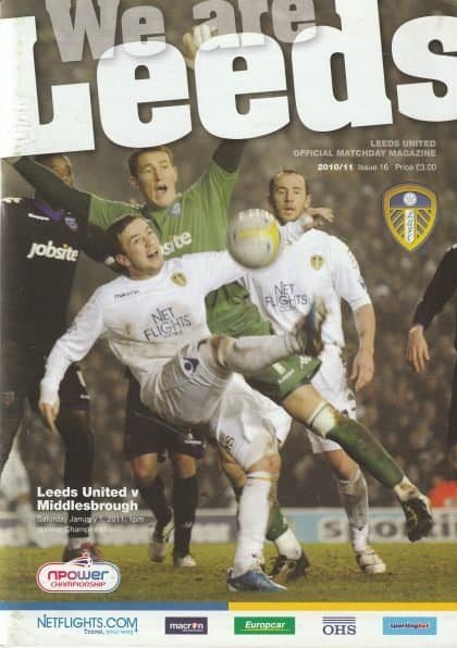 Leeds United v Middlesbrough  01-Jan-2011