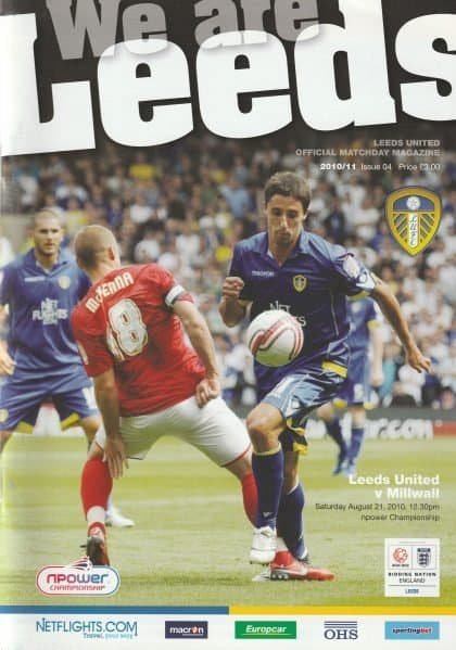 Leeds United v Millwall  21-Aug-2010