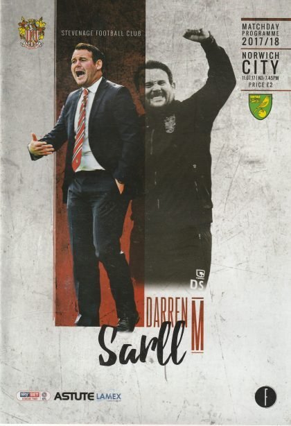 Stevenage v Norwich City  11-Jul-2017