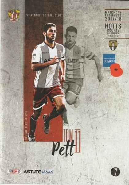 Stevenage v Notts County  11-Nov-2017