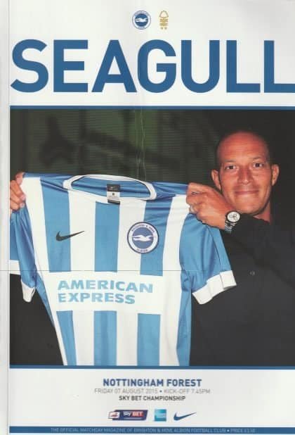 Brighton & Hove Albion v Nottingham Forest 07-Aug-2015