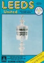Leeds United v Oldham Athletic  08-Oct-1986