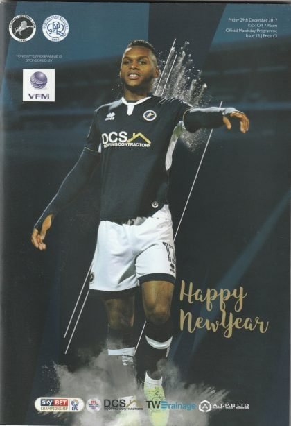 Millwall v Queens Park Rangers   29-Dec-2017