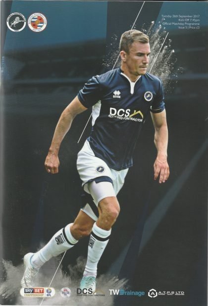 Millwall v Reading  26-Sep-2017
